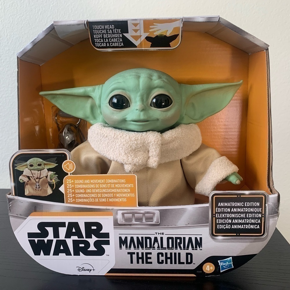 STAR Wars The Mandalorian The Child Animatronic Edition Grogu Yoda NEW
